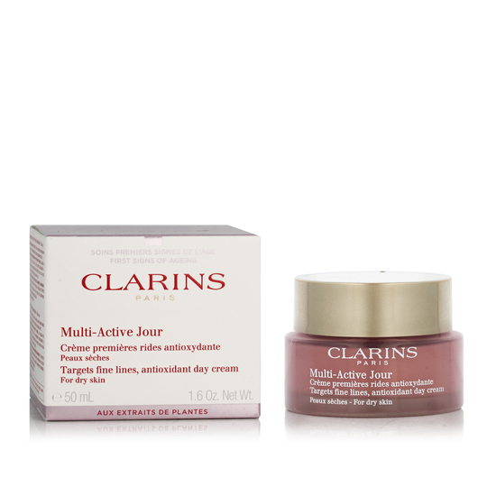 Clarins Multi-Active Day Cream dieninis kremas veido odos priežiūrai