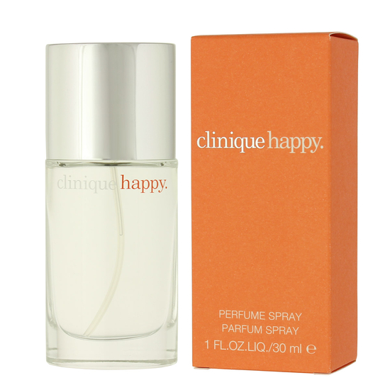 Clinique Happy EDP perfume bottle, a unisex citrus-floral fragrance