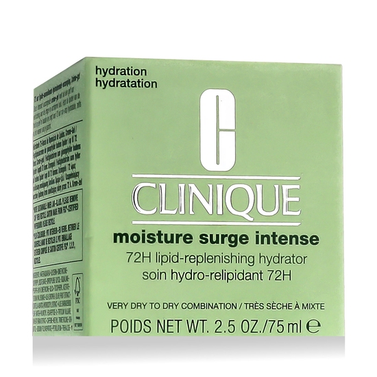 Clinique Moisture Surge Intense 72H Lipid-Replenishing Hydrator pakuotės nuotrauka
