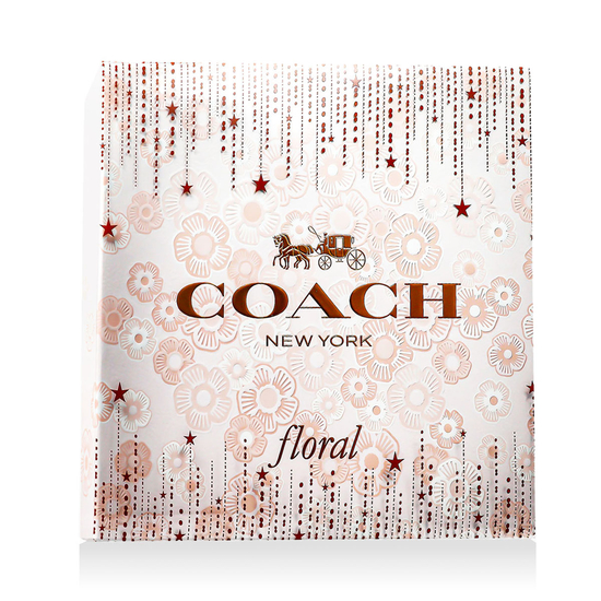 Coach Floral EDP kvepalų rinkinys su miniatiūra ir kūno losjonu