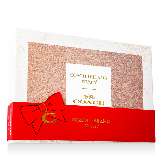 Набор Coach Dreams Sunset с парфюмерной водой, миниатюрой и лосьоном для тела