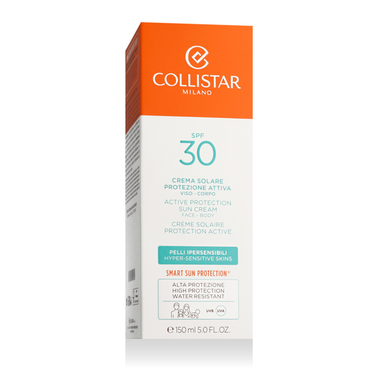 Collistar Smart Sun Protection®, солнцезащитный крем для лица и тела SPF 30