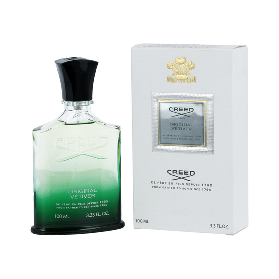 Флакон Creed Original Vetiver EDP — унисекс-парфюм с ветиверным характером