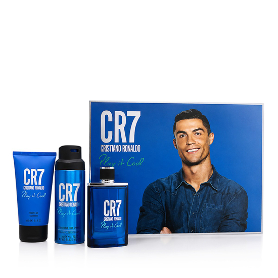 Cristiano Ronaldo CR7 Play It Cool EDT 100 ml + Bodyspray 150 ml + SG 150 ml
