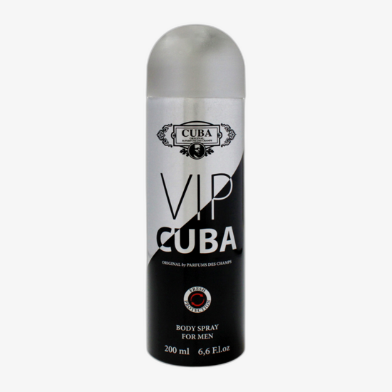 Cuba VIP — набор EDP 100 мл + EDP 35 мл + спрей для тела 200 мл + лосьон для тела 200 мл