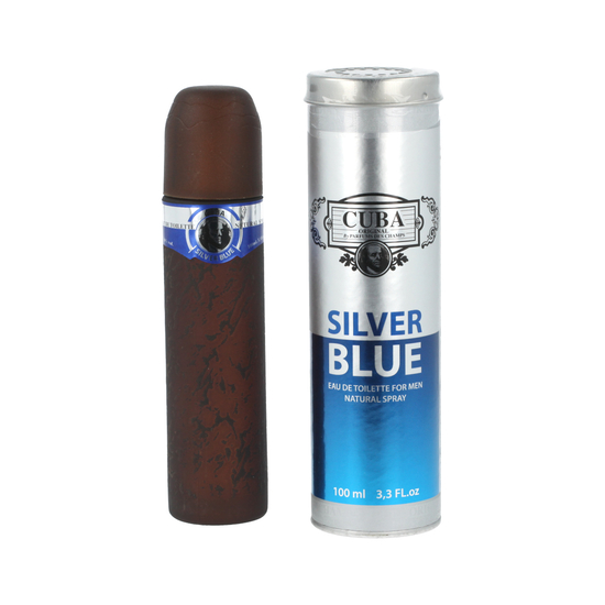 Cuba Silver Blue EDT uniseksinių kvepalų produkto nuotrauka