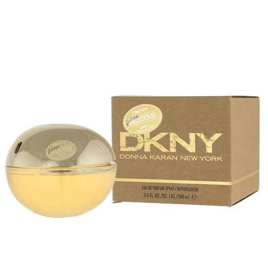 DKNY Donna Karan Golden Delicious Eau de Parfum bottle, 100 ml
