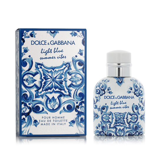 Dolce & Gabbana Light Blue Summer Vibes Pour Homme EDT – vyriškas tualetinis vanduo