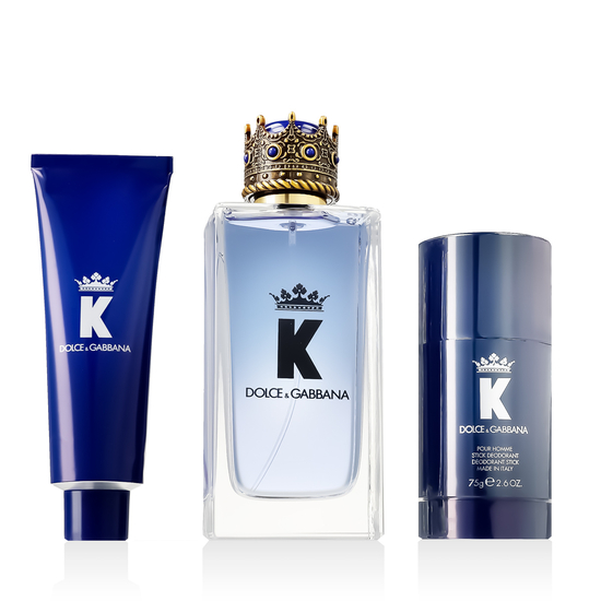 Dolce & Gabbana K pour Homme EDT set with deodorant stick and shower gel