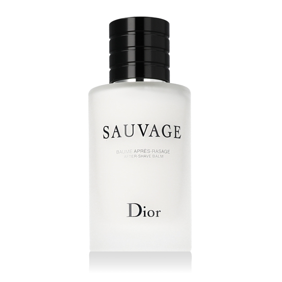 Dior Sauvage After Shave Balm shown as a men's shaving care product