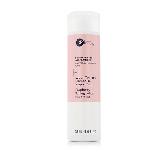 Dr Renaud Raspberry Toning Lotion bottle for facial skincare