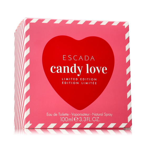 Escada Candy Love Eau De Toilette buteliukas, saldus vaisinis aromatas