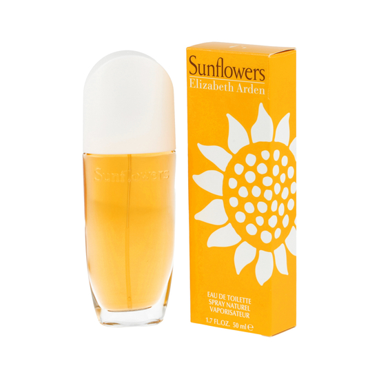 Elizabeth Arden Sunflowers EDT citrusinio aromato kvepalų flakonas