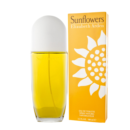 Elizabeth Arden Sunflowers EDT citrusinio aromato kvepalų flakonas