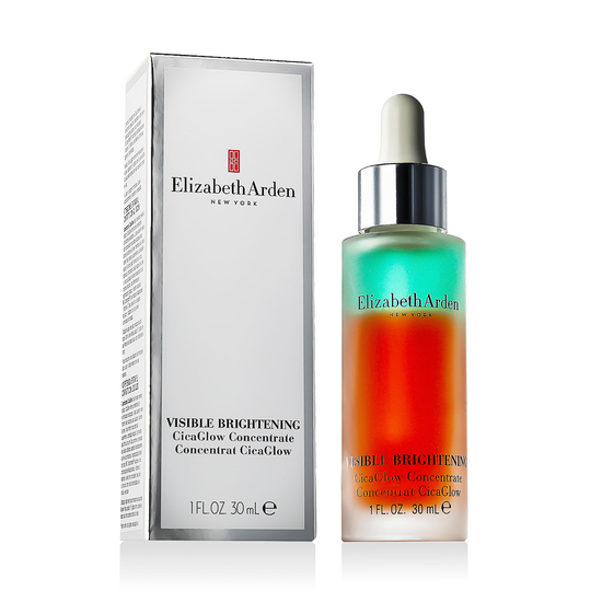 Elizabeth Arden Visible Brightening Cica Glow Concentrate veido koncentrato pakuotė