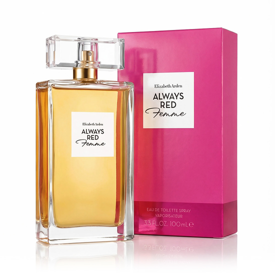 Elizabeth Arden Always Red Femme 2024 EDT perfume bottle
