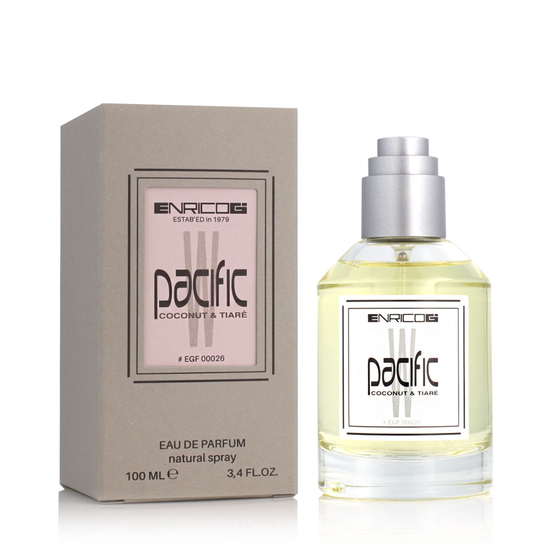 Enrico Gi Pacific EDP unisex kvepalų flakonas produkto nuotraukoje