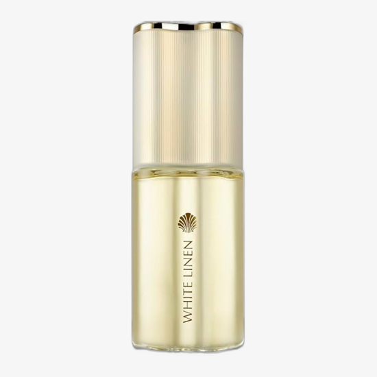 На фото флакон унисекс-парфюма Estée Lauder White Linen EDP