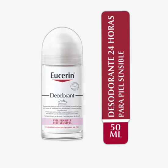 Eucerin Deodorant 24H Roll On – rutulinis dezodorantas asmens higienai