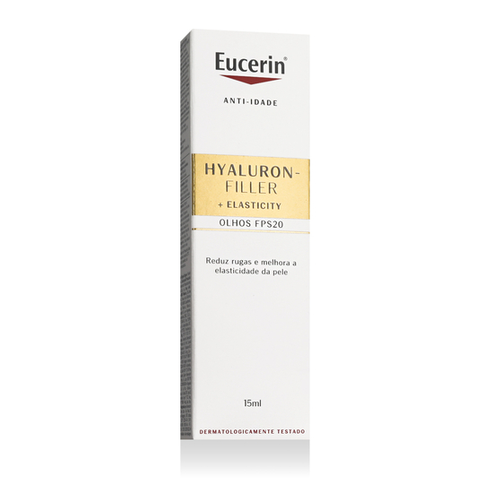 Eucerin Hyaluron-Filler + Elasticity akių kremas su SPF 20