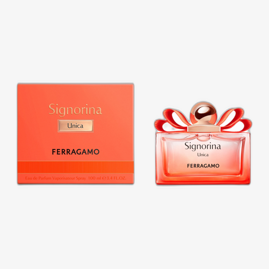Ferragamo Signorina Unica EDP kvepalų rinkinys su mini kvapu ir kūno losjonu