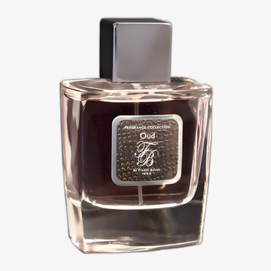 Franck Boclet Oud EDP bottle, a smoky woody eau de parfum