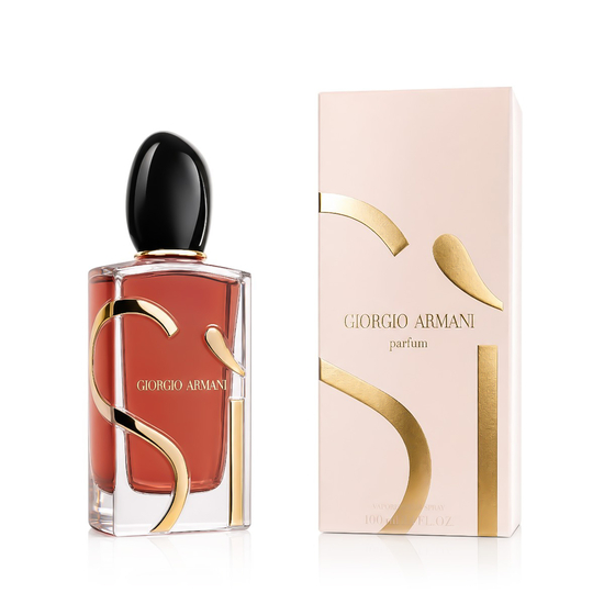 Флакон Giorgio Armani Sì Parfum, унисекс-парфюм для парфюмерной коллекции