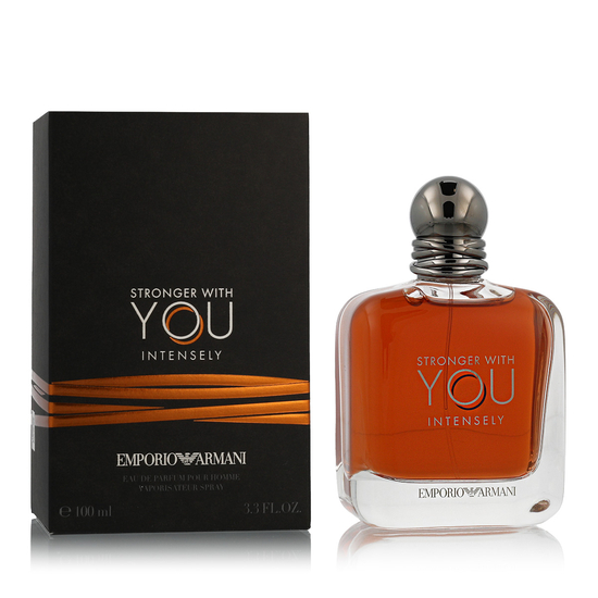 Giorgio Armani Emporio Armani Stronger With You Intensely EDP fragrance bottle