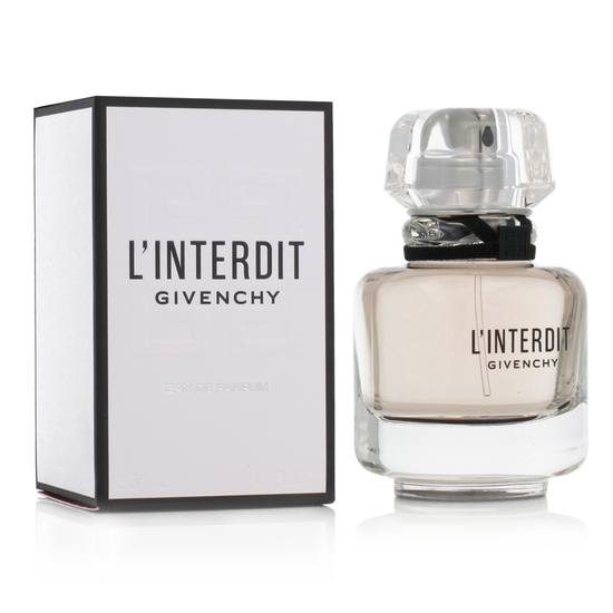 Givenchy L'Interdit EDP perfume bottle in a floral fragrance listing