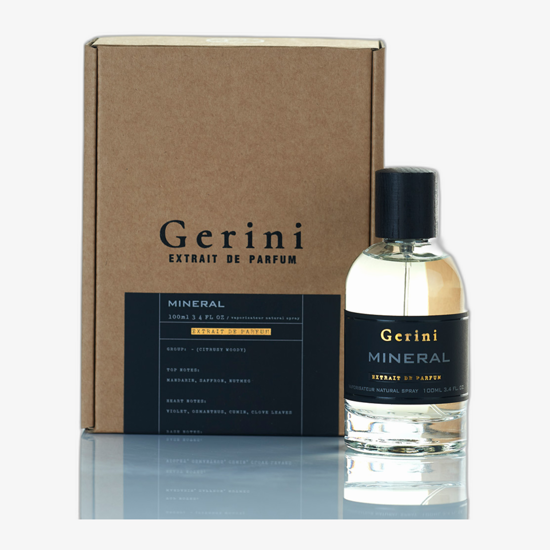 Флакон Gerini Mineral EP — унисекс-парфюм для парфюмерной коллекции
