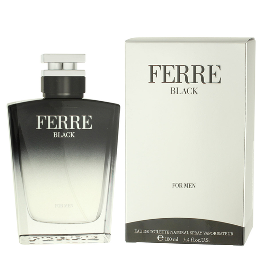 Gianfranco Ferré Ferre Black EDT uniseksinio tualetinio vandens flakonas
