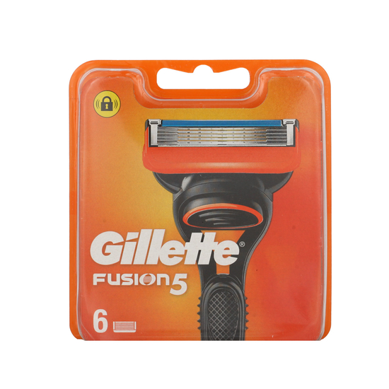 Gillette Fusion 5 skustuvų pakuotė su vienkartiniais skustuvais