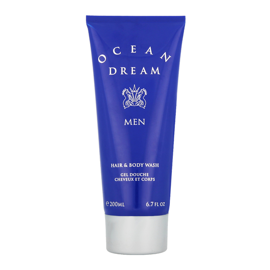 Giorgio Beverly Hills Ocean Dream Man perfumed shower gel product packaging