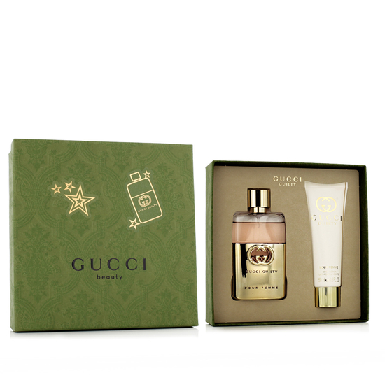 Набор Gucci Guilty Pour Femme: флакон EDP и лосьон для тела