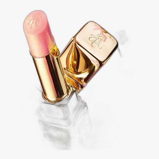 Guerlain Kisskiss Bee Glow 258 Rose Glow lūpų balzamas su spalvotu atspalviu