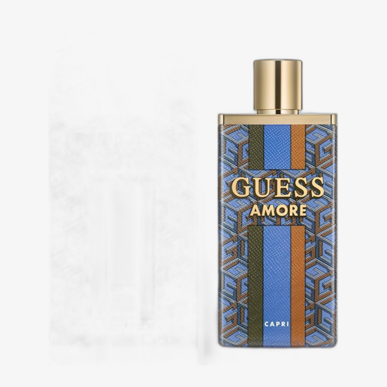 Guess Amore Capri EDT 100 ml + EDT MINI 7,5 ml + Cosmetic bag