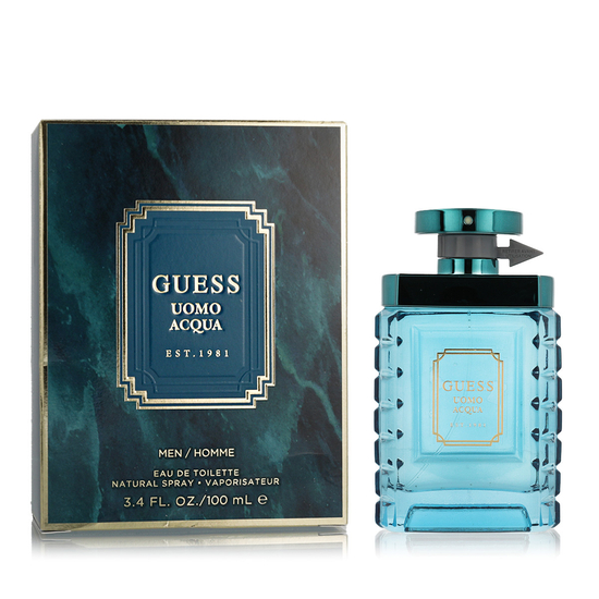 Guess Uomo Acqua EDT vyriški tualetiniai kvepalai, produkto nuotrauka