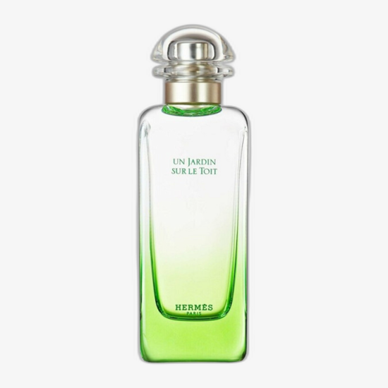 Hermès Un Jardin Sur le Toit Eau de Toilette žalumos įkvėptų kvepalų buteliukas