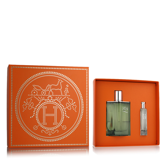 Hermès H24 Herbes Vives EDP kvepalų rinkinys: 100 ml ir 15 ml flakonai