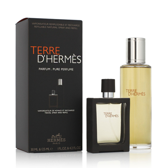 Hermès Terre D'Hermès Parfum 30 ml + Parfum 125 ml men's fragrance set