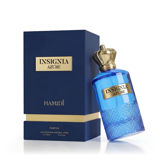 Hamidi Insignia Azure EDP – uniseks kvepalų buteliuko vaizdas