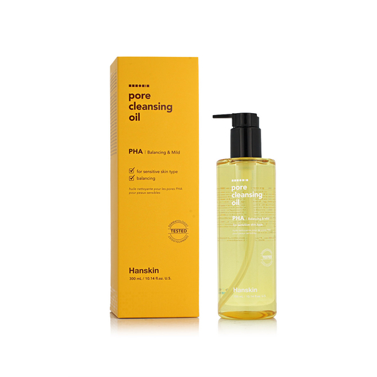 Hanskin Pore PHA Balancing & Mild Cleansing Oil — очищающее масло