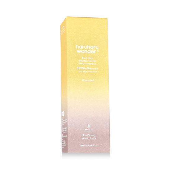 HaruHaru Wonder® Black Rice Airyfit sunscreen, SPF 50+/PA++++ facial sun care