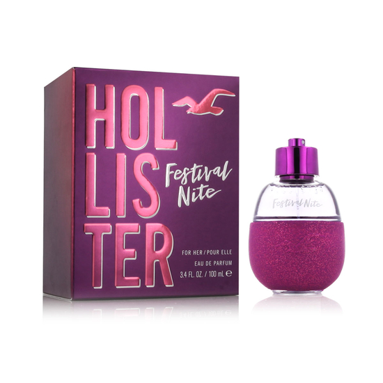 Hollister California Festival Nite for Her EDP perfume bottle