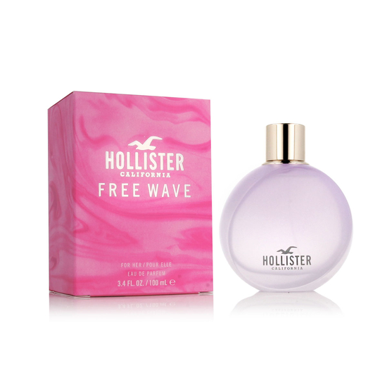 Hollister California Free Wave for Her EDP moteriškų kvepalų buteliukas