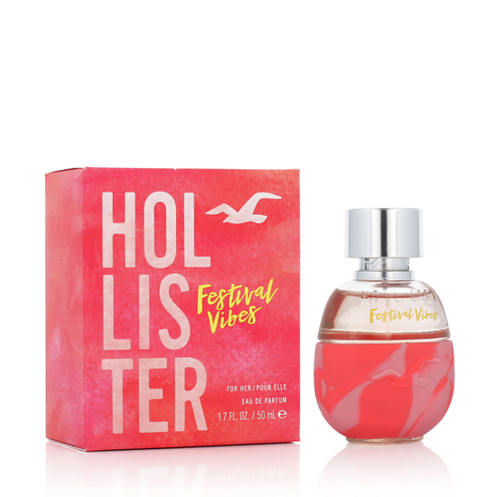 Hollister California Festival Vibes for Her EDP perfume bottle