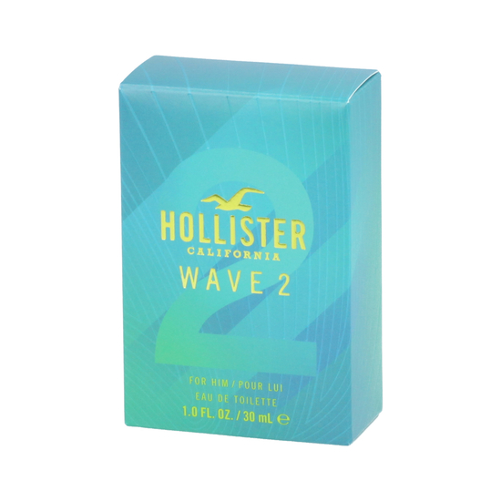 Hollister California Wave 2 For Him EDT bottle, men's fragrance