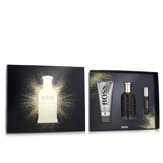 Набор Hugo Boss Boss Bottled EDP: флакон, миниатюра и гель для душа