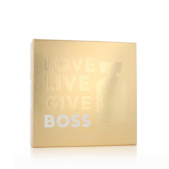 Hugo Boss The Scent For Her perfume gift set with EDP and body lotion