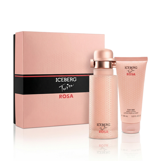 Iceberg Twice Rosa For Her EDT ir kūno losjonas kvapų rinkinyje